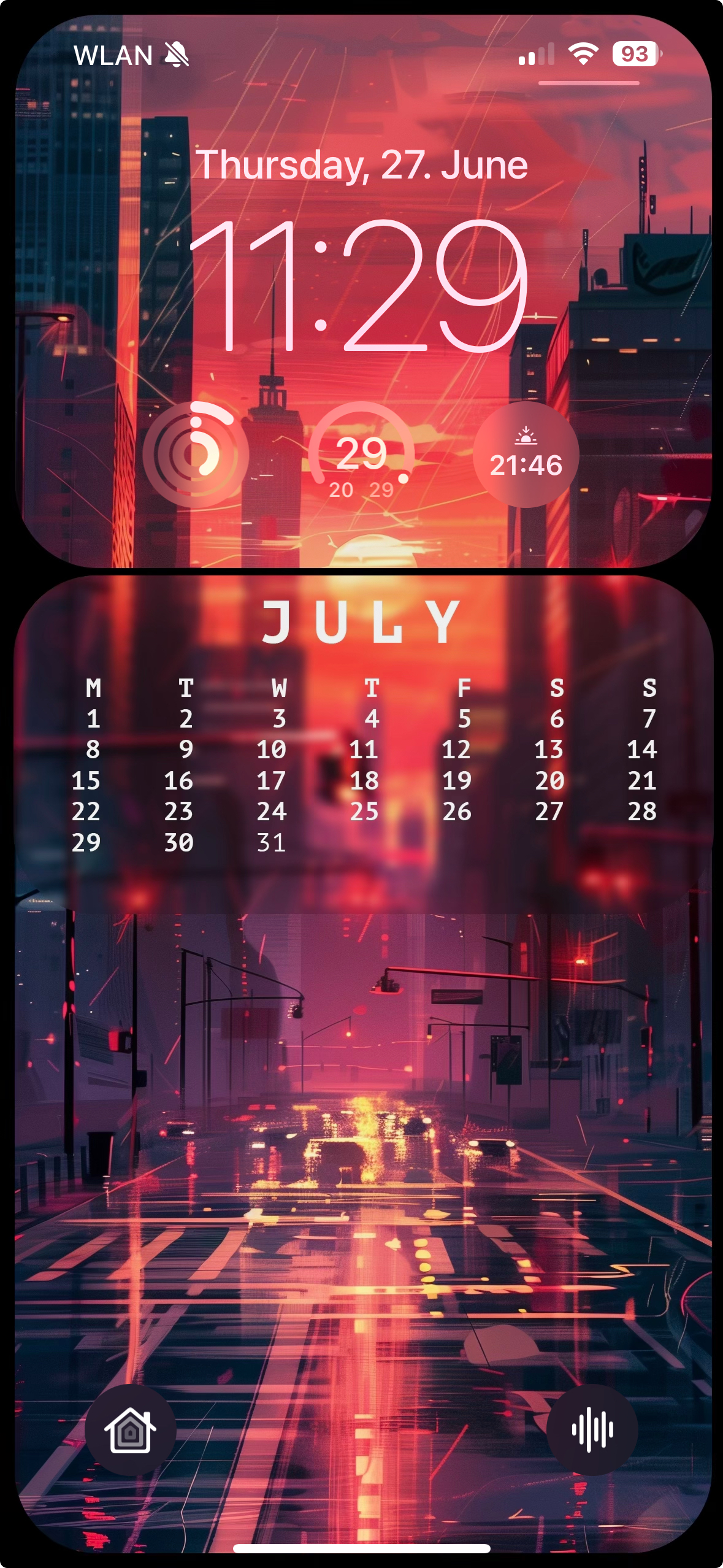 July 2024 iPhone Wallpaper